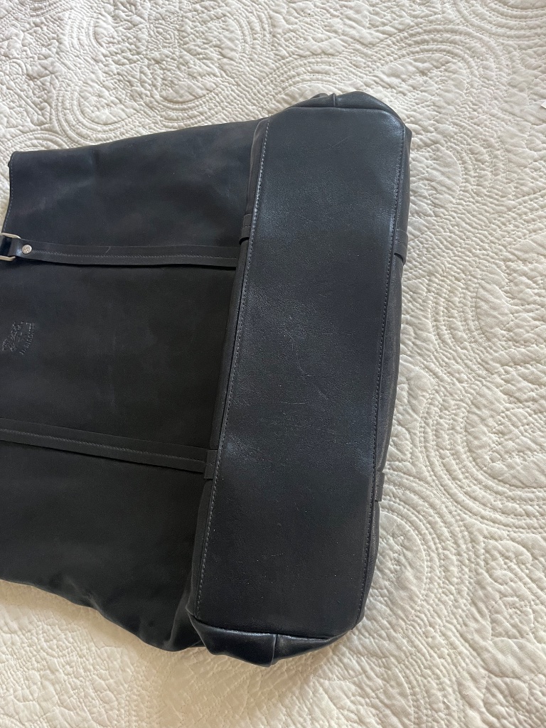 Il Bisonte Black Leather Tote — image 4 of 8